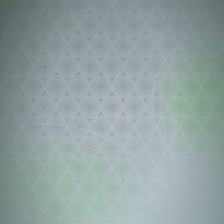 Dot círculo patrón de gradación verde Fondo de Pantalla de iPhoneSE / iPhone5s / 5c / 5