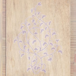 Grano de madera marrón de las hojas de color púrpura Fondo de pantalla iPhone SE / iPhone5s / 5c / 5