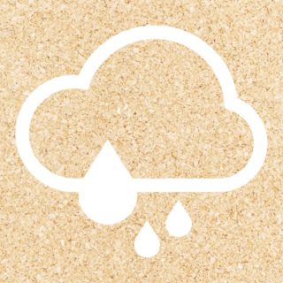 naranja lluvia nublado Fondo de Pantalla de iPhoneSE / iPhone5s / 5c / 5
