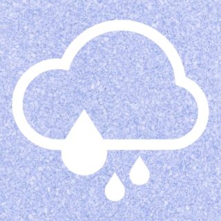 Nublado Lluvia azul púrpura Fondo de Pantalla de iPhoneSE / iPhone5s / 5c / 5