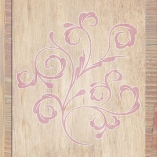 Grano de madera rojo marrón de las hojas Fondo de Pantalla de iPhoneSE / iPhone5s / 5c / 5