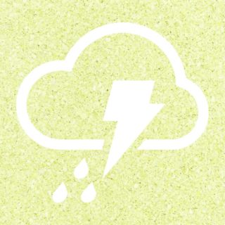 El tiempo nublado verde amarillo Fondo de Pantalla de iPhoneSE / iPhone5s / 5c / 5