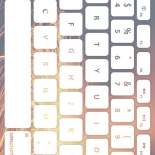 teclado de color blanco amarillento Fondo de Pantalla de iPhoneSE / iPhone5s / 5c / 5