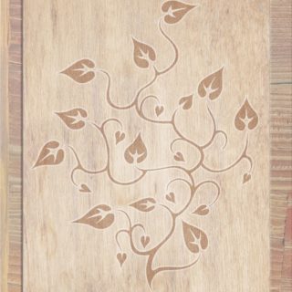 Grano de madera marrón de las hojas Fondo de pantalla iPhone SE / iPhone5s / 5c / 5