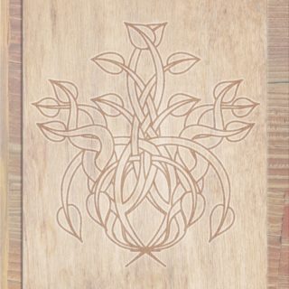 Grano de madera marrón de las hojas Fondo de Pantalla de iPhoneSE / iPhone5s / 5c / 5