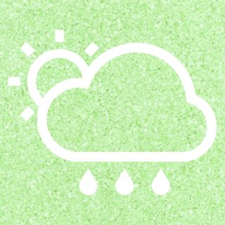 Green Sun nublado Fondo de pantalla iPhone SE / iPhone5s / 5c / 5