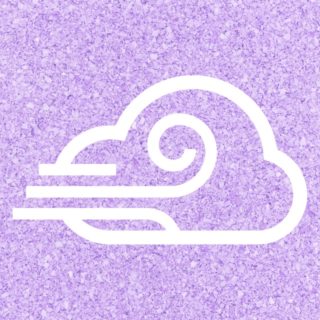 Nublado viento púrpura Fondo de Pantalla de iPhoneSE / iPhone5s / 5c / 5