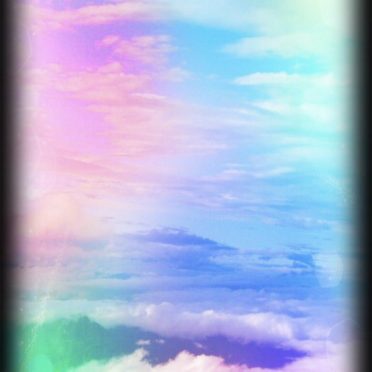 Nubes de cielo Fondo de Pantalla de iPhone6s / iPhone6