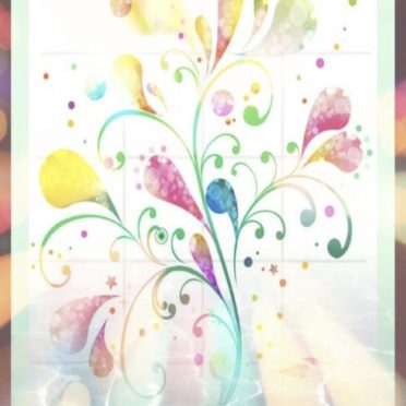 Flor colorida Fondo de Pantalla de iPhone6s / iPhone6