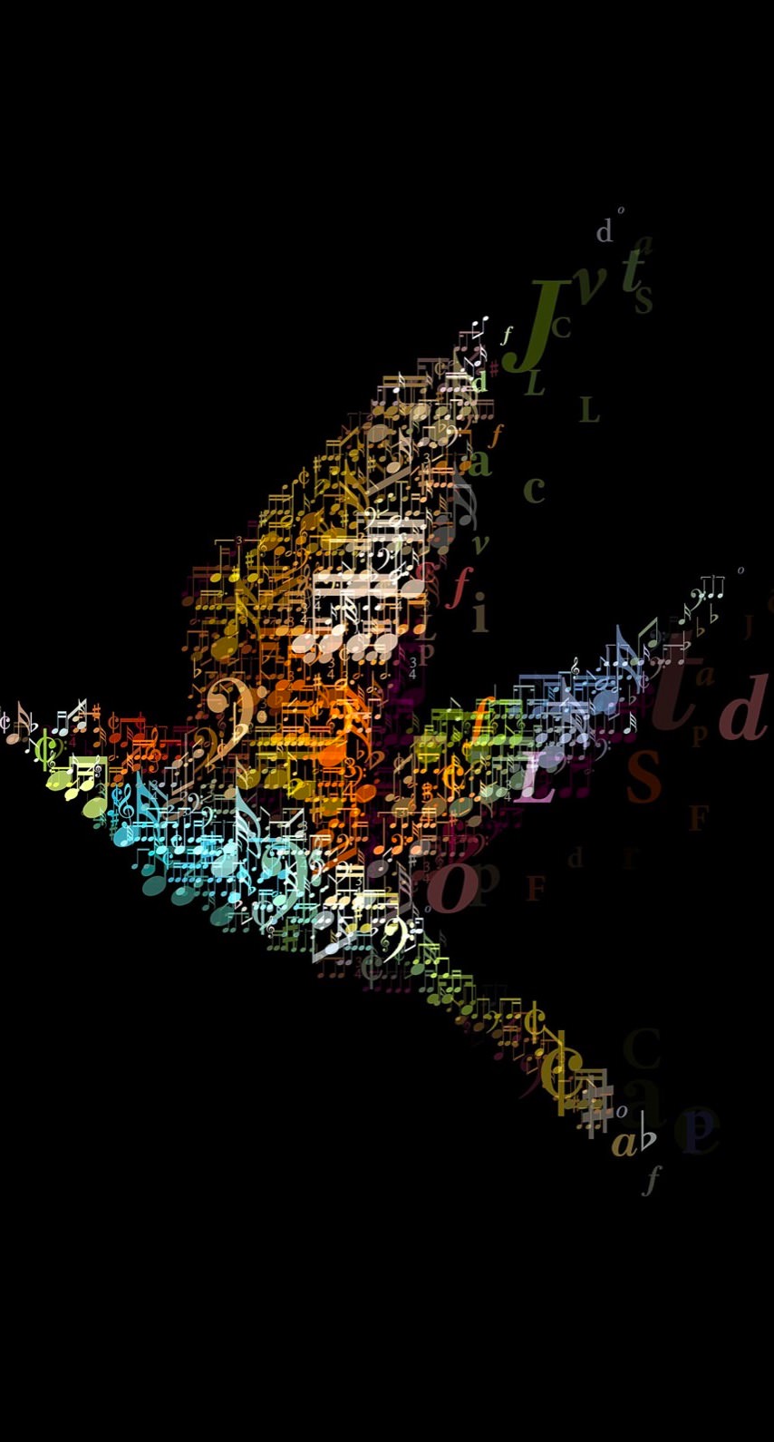Guay Ilustraciones De Aves Negras Wallpaper Sc Iphone6s