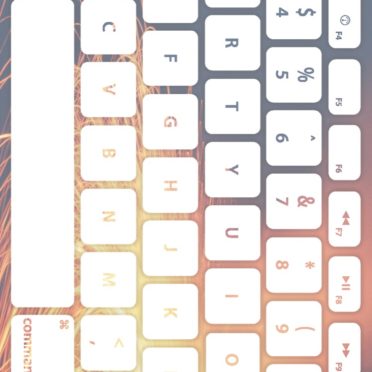 teclado de color blanco amarillento Fondo de Pantalla de iPhone6s / iPhone6