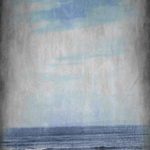 Mar cielo Fondo de Pantalla de iPhone6sPlus / iPhone6Plus