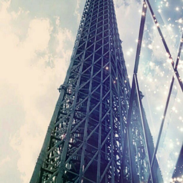 Torre de la torre Fondo de Pantalla de iPhone6sPlus / iPhone6Plus