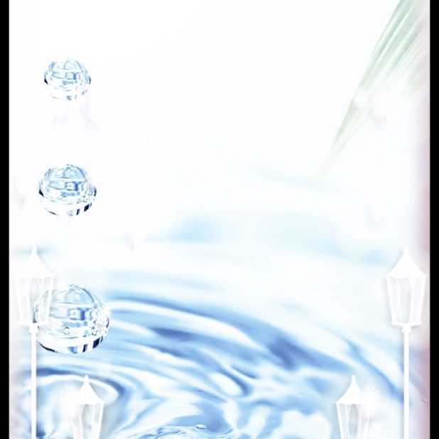 Agua transparente Fondo de Pantalla de iPhone6sPlus / iPhone6Plus