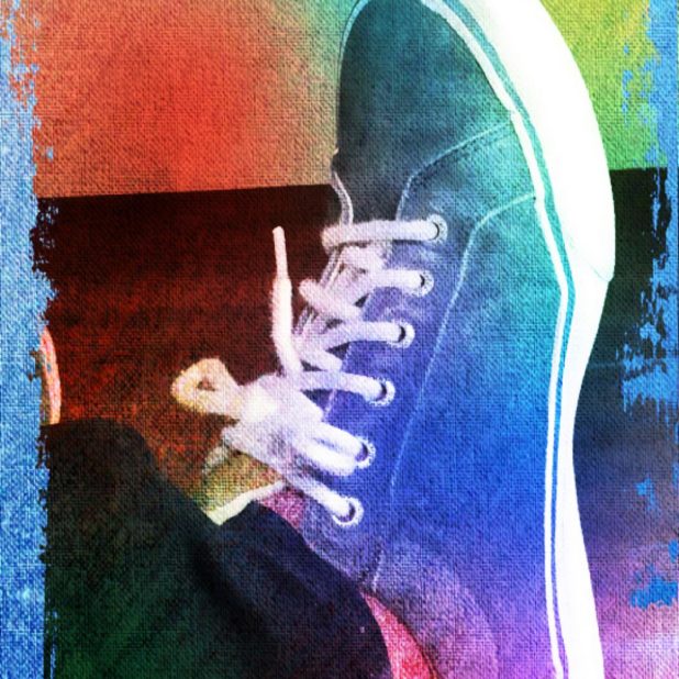 Zapatillas de deporte colorido Fondo de Pantalla de iPhone6sPlus / iPhone6Plus