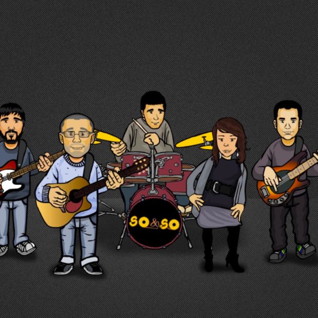 banda Chara Fondo de Pantalla de iPhone6sPlus / iPhone6Plus