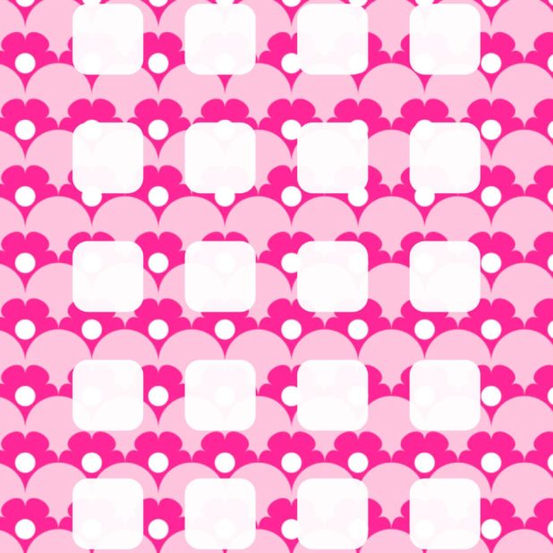 Patrón ilustraciones plataforma de flor rosa para las mujeres Fondo de Pantalla de iPhone6sPlus / iPhone6Plus