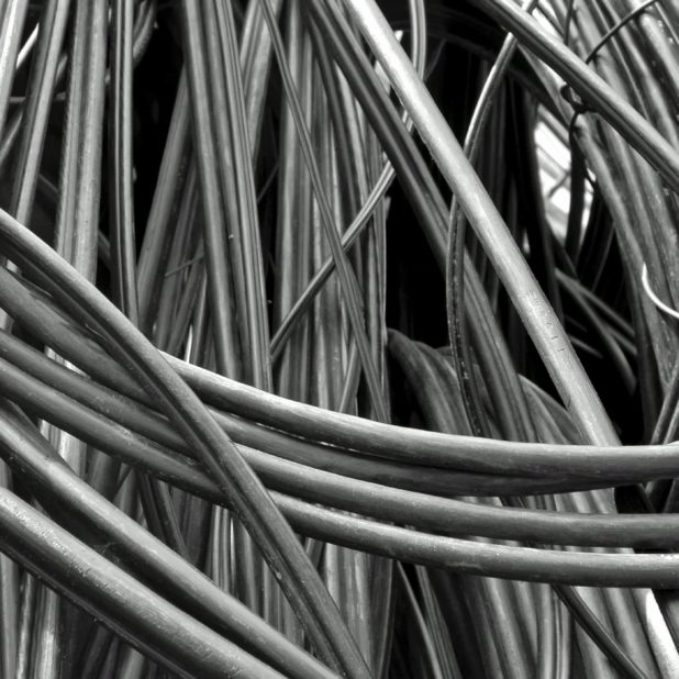 código cable gris Fondo de Pantalla de iPhone6sPlus / iPhone6Plus