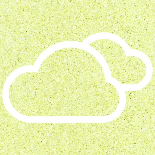 nube verde amarillo Fondo de Pantalla de iPhone6sPlus / iPhone6Plus