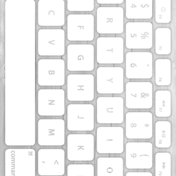 Teclado grano de madera del blanco gris Fondo de Pantalla de iPhone6sPlus / iPhone6Plus