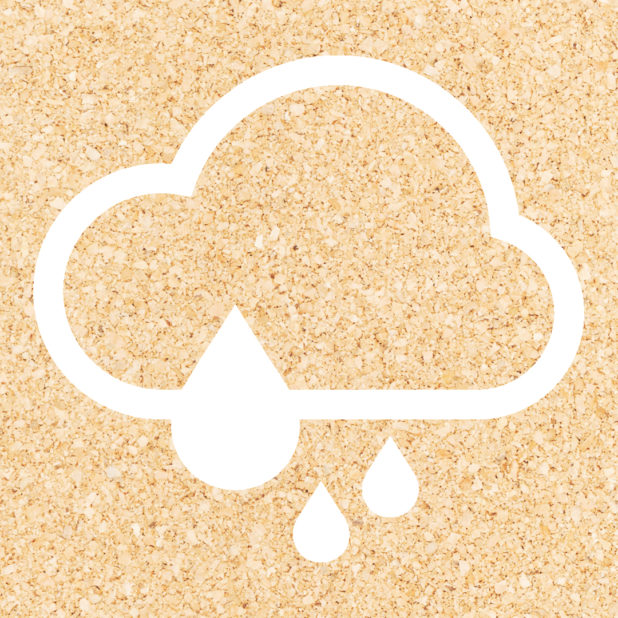 naranja lluvia nublado Fondo de Pantalla de iPhone6sPlus / iPhone6Plus