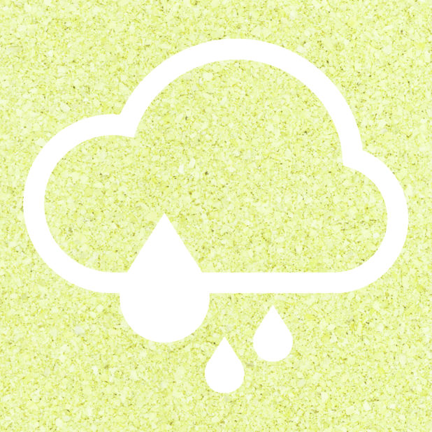Nublado lluvia verde amarillo Fondo de Pantalla de iPhone6sPlus / iPhone6Plus