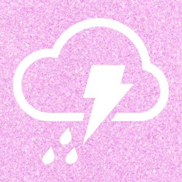 Pink tiempo nublado Fondo de Pantalla de iPhone6sPlus / iPhone6Plus
