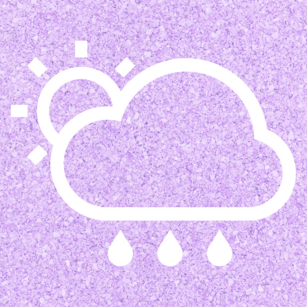 Sun nublado púrpura Fondo de Pantalla de iPhone6sPlus / iPhone6Plus