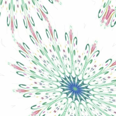 Círculo floral Fondo de Pantalla de iPhone7