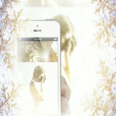 smartphone de las mujeres Fondo de Pantalla de iPhone7