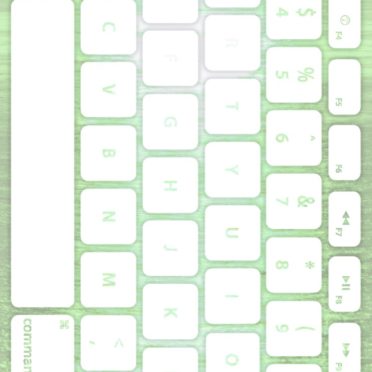 Teclado blanco mar verde Fondo de Pantalla de iPhone7