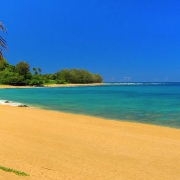 paisaje de la playa Fondo de Pantalla de iPhone7