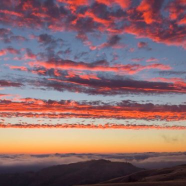 paisaje del cielo puesta de sol Fondo de Pantalla de iPhone7