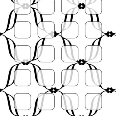 estantería patrón negro y blanco Fondo de Pantalla de iPhone7