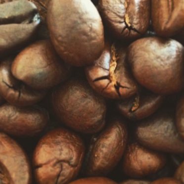 Alimentos los granos de café marrón Fondo de Pantalla de iPhone7