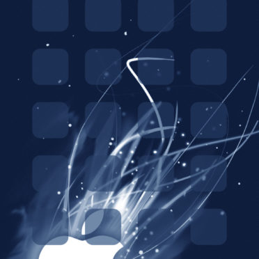 estantería logotipo de la manzana guay Fondo de Pantalla de iPhone7