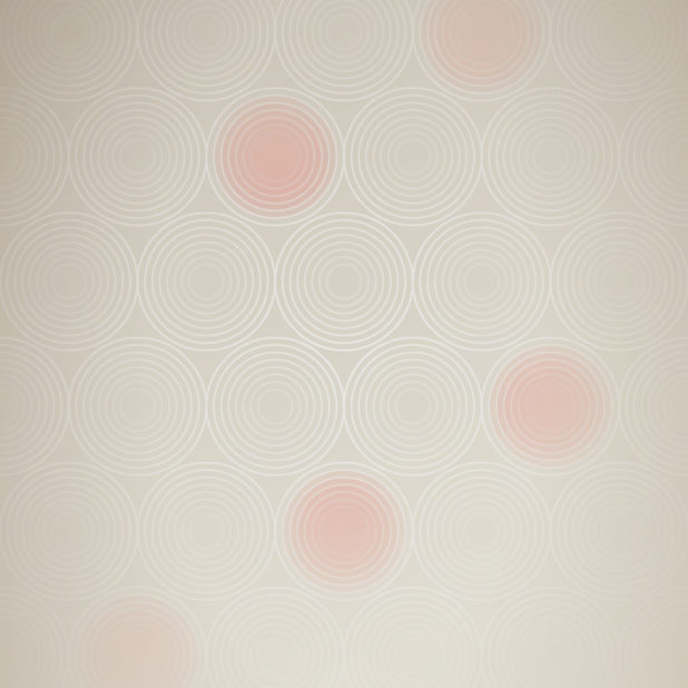 círculo rojo patrón de gradación Fondo de Pantalla de iPhone7Plus