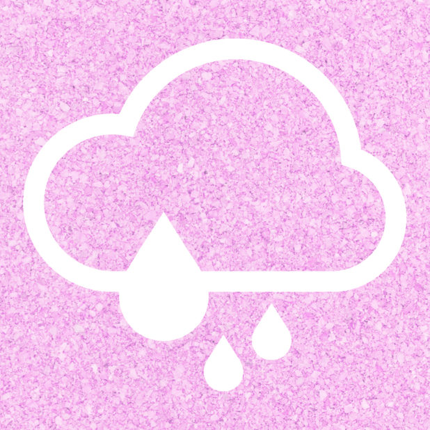 Rosa lluvia nublado Fondo de Pantalla de iPhone7Plus