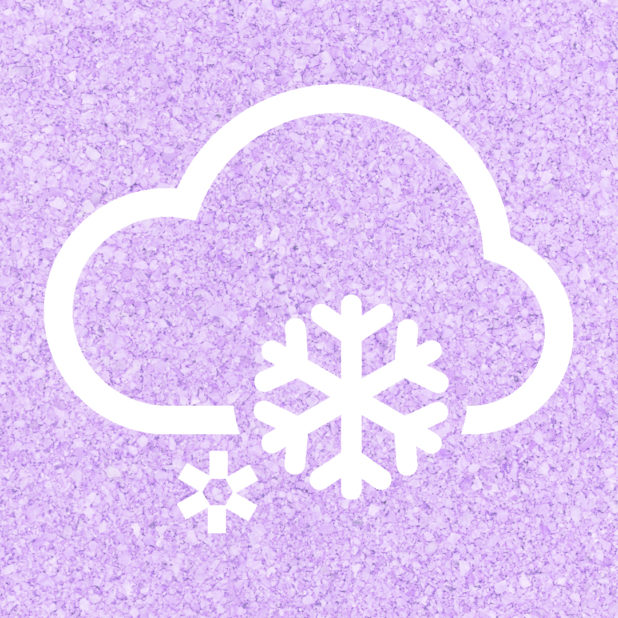 El tiempo nublado púrpura Fondo de Pantalla de iPhone7Plus