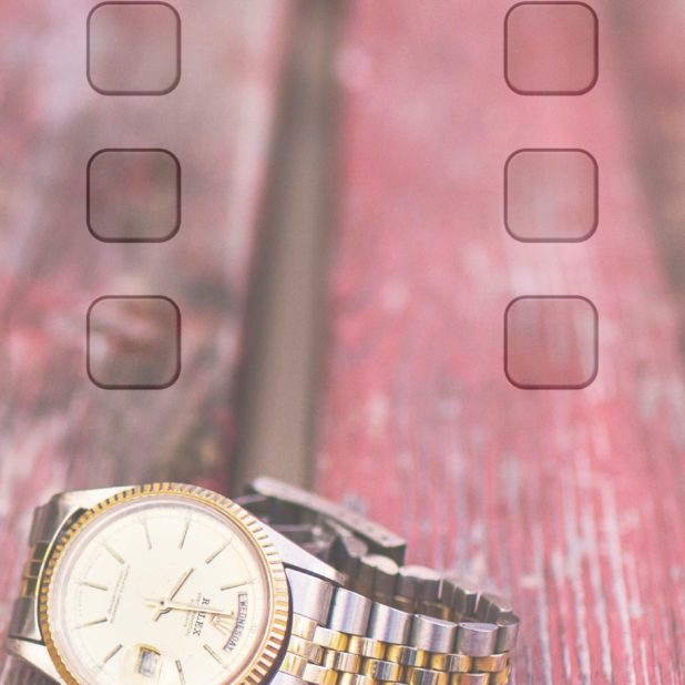 Estantería reloj guay Fondo de Pantalla de iPhone7Plus