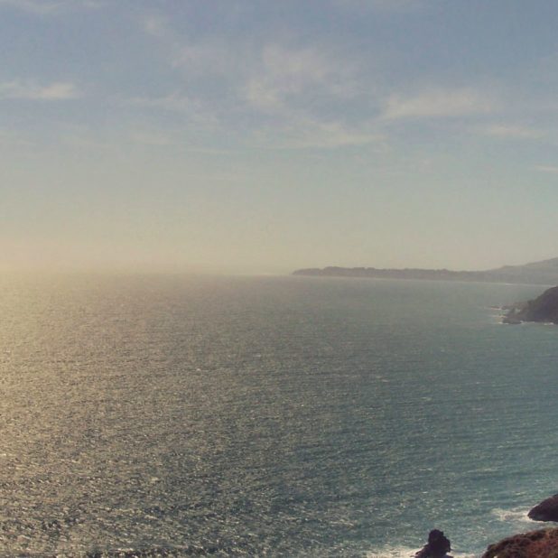 paisaje aire-mar Fondo de Pantalla de iPhone7Plus