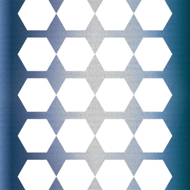 estantería hexagonal azul Fondo de Pantalla de iPhone7Plus