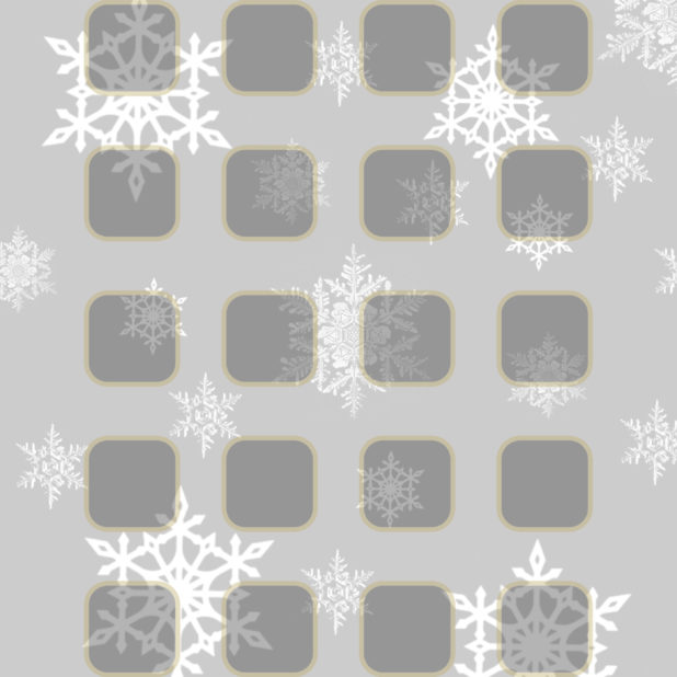 estante de plata de la Navidad Fondo de Pantalla de iPhone7Plus