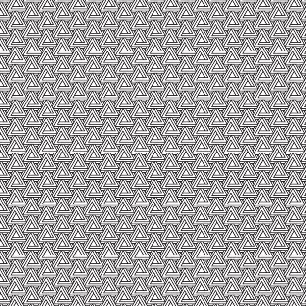 triángulo patrón en blanco y negro Fondo de Pantalla de iPhone7Plus