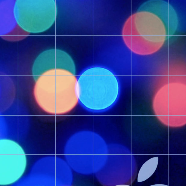 logotipo de la plataforma de Apple azul guay Fondo de Pantalla de iPhone7Plus
