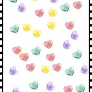 Corazón colorido Fondo de Pantalla de iPhone8