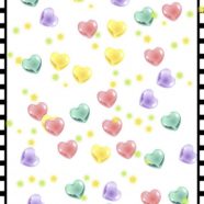 Corazón colorido Fondo de Pantalla de iPhone8