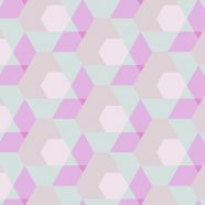 Modelo geométrico rojo verde Fondo de Pantalla de iPhone8