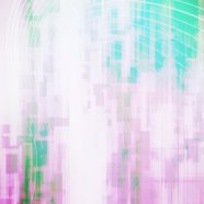 Gradación verde púrpura Fondo de Pantalla de iPhone8