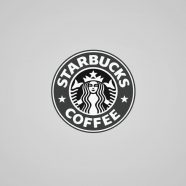 logotipo de Starbucks Fondo de Pantalla de iPhone8